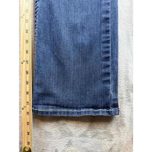ARIAT Real Denim Jeans Women's 32R Riding Jean Whip Stitch Bootcut - Picture 10 of 12